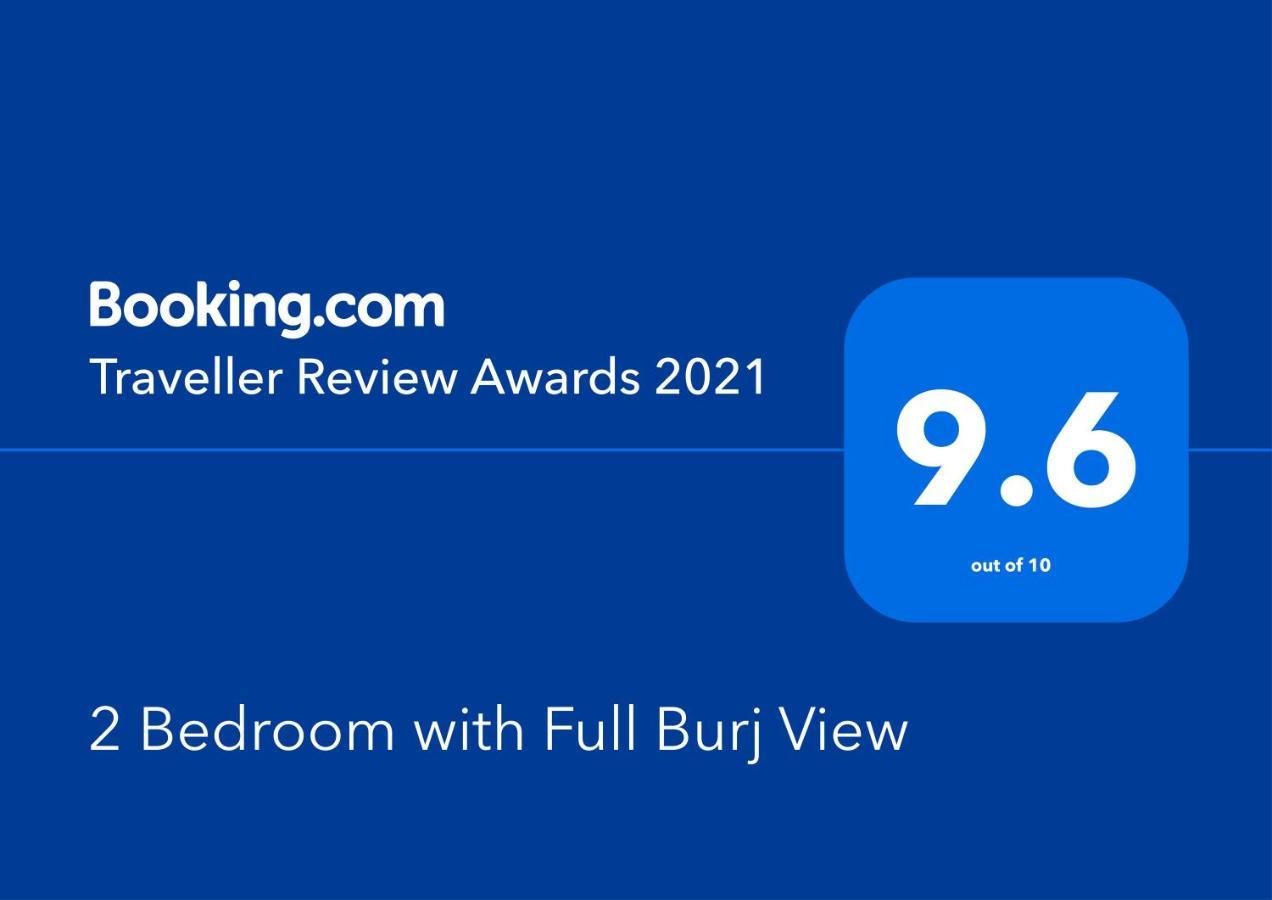 Amazing 2 Bedroom With Full Burj View Dubai Eksteriør bilde